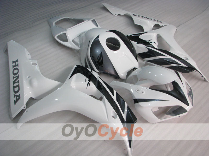 Carena a iniezione per CBR1000RR 06-07 - Bianco, Nero - Fireblade #OYO87900576