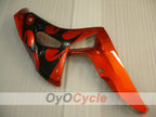 Kit carene a iniezione per CBR1000RR 06-07 - Arancione, Nero - Fiamma #OYO87900584