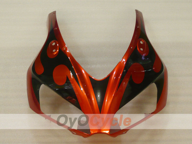 Kit carene a iniezione per CBR1000RR 06-07 - Arancione, Nero - Fiamma #OYO87900584