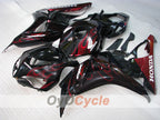 Carenatura a iniezione per CBR1000RR 06-07 - Rosso, Nero - Fiamma #OYO87900594