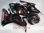 Carenatura a iniezione per CBR1000RR 06-07 - Rosso, Nero - Fiamma #OYO87900594