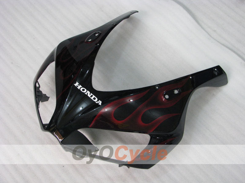 Carenatura a iniezione per CBR1000RR 06-07 - Rosso, Nero - Fiamma #OYO87900594