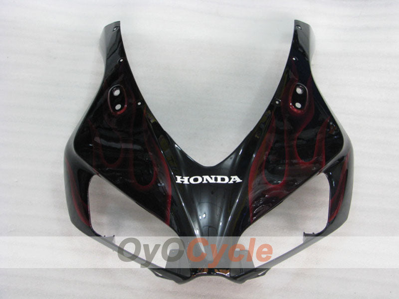 Carenatura a iniezione per CBR1000RR 06-07 - Rosso, Nero - Fiamma #OYO87900594