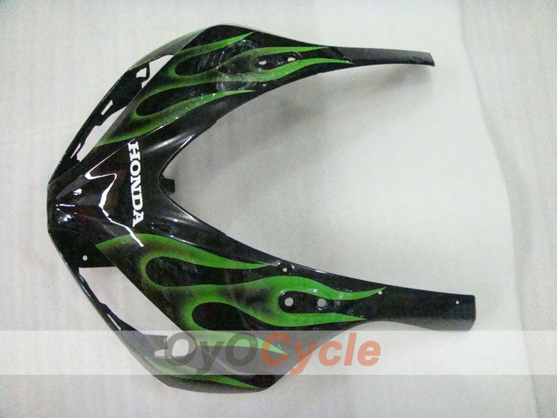 Kit carenatura a iniezione per CBR1000RR 06-07 - Verde, Nero - Fiamma #OYO87900595