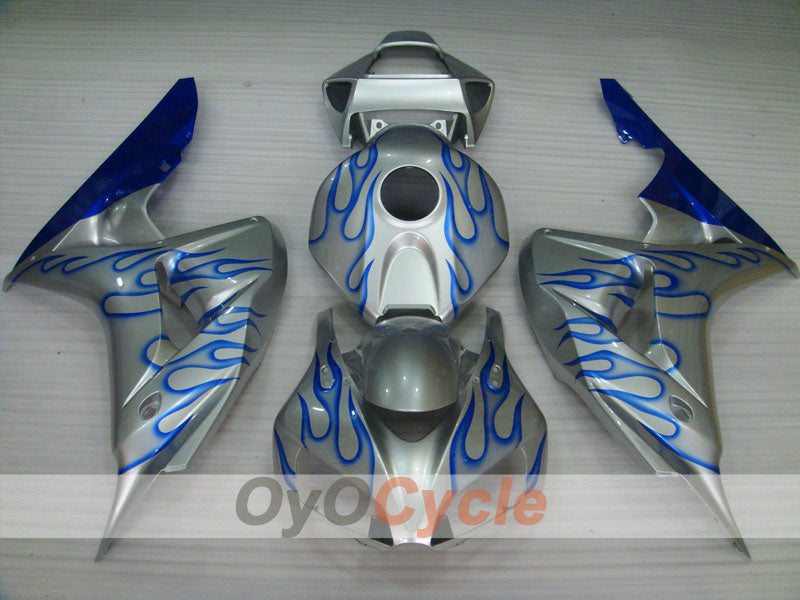 Kit carene ad iniezione per CBR1000RR 06-07 - Blu, Argento - Fiamma #OYO87900599 Immagine secondaria del prodotto