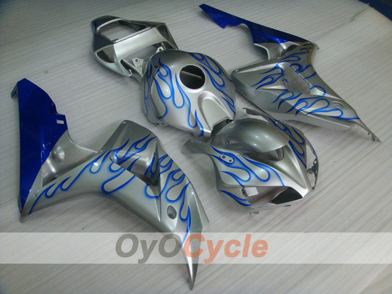Kit carene ad iniezione per CBR1000RR 06-07 - Blu, Argento - Fiamma #OYO87900599 Immagine principale del prodotto