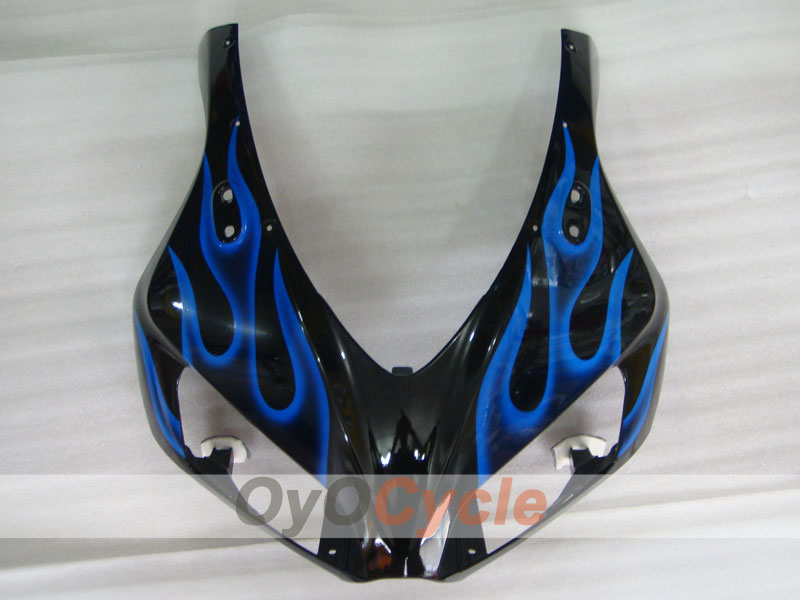 Kit carene a iniezione per CBR1000RR 06-07 - Blu, Nero - Fiamma #OYO87900602