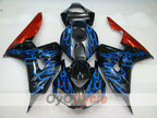 Kit carene a iniezione per CBR1000RR 06-07 - Blu, Nero - Fiamma #OYO87900602