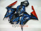Kit carene a iniezione per CBR1000RR 06-07 - Blu, Nero - Fiamma #OYO87900602