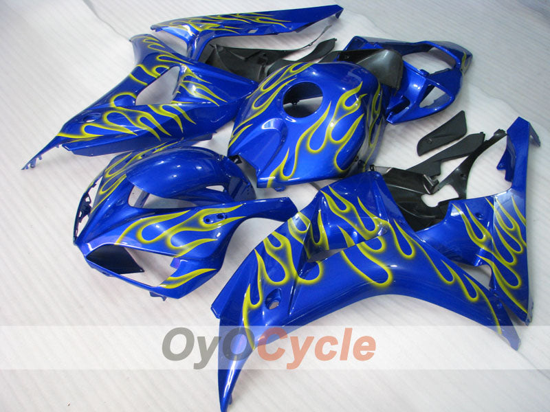 Kit carene a iniezione per CBR1000RR 06-07 - Giallo, Blu - Fiamma #OYO87900603 Immagine secondaria del prodotto