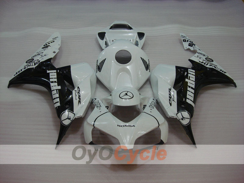 Kit carene a iniezione per CBR1000RR 06-07 - Bianco, Nero - Jordan #OYO87900612 Immagine secondaria del prodotto