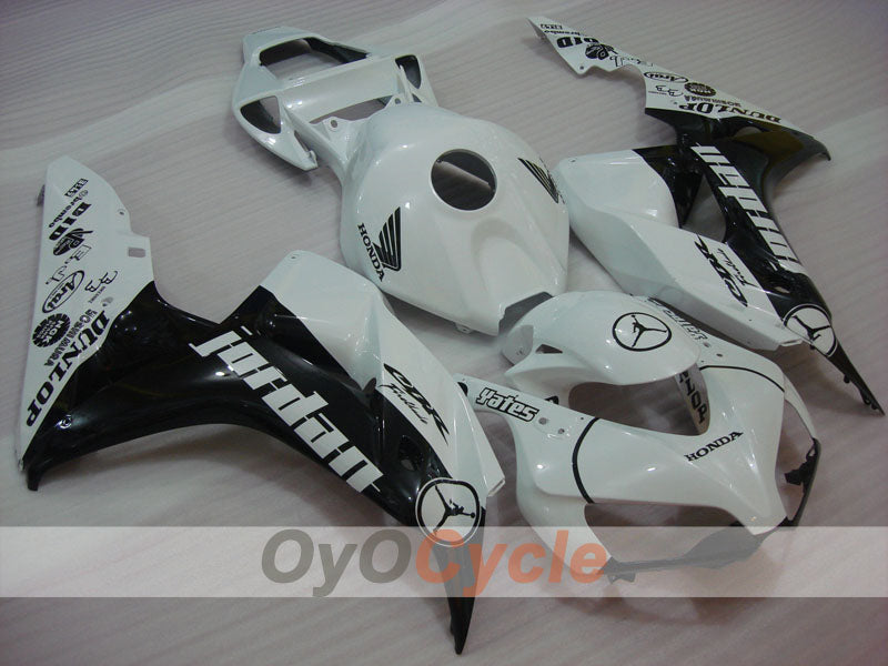 Kit carene a iniezione per CBR1000RR 06-07 - Bianco, Nero - Jordan #OYO87900612 Immagine principale del prodotto