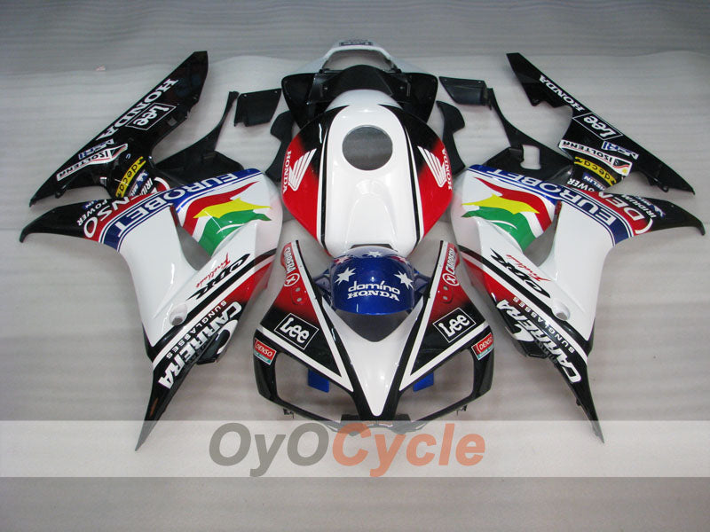 Carenatura a iniezione per CBR1000RR 06-07 - Bianco, Nero - Lee #OYO87900617 Immagine secondaria del prodotto