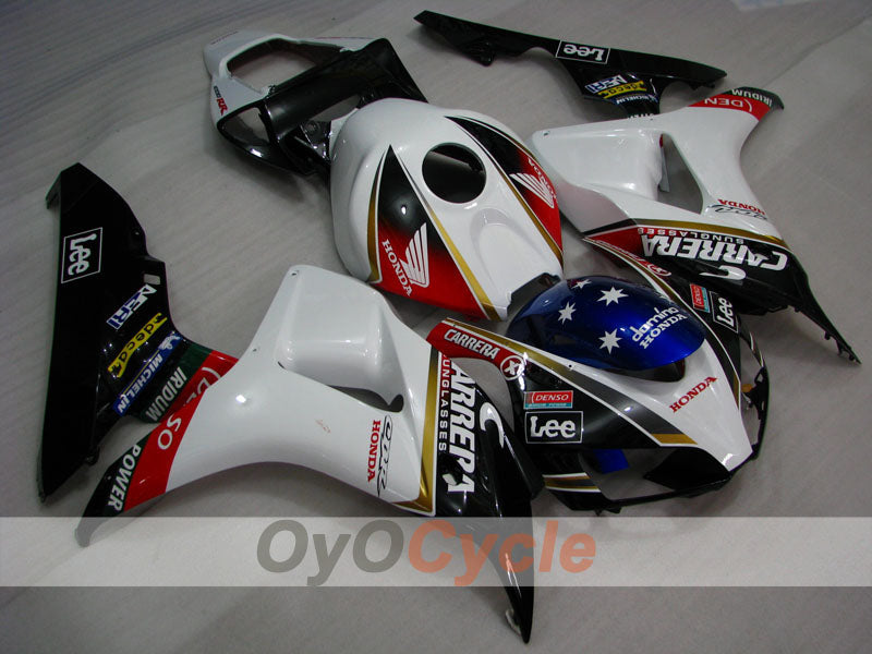 Kit carene a iniezione per CBR1000RR 06-07 - Bianco, Nero - Lee #OYO87900618 Immagine principale del prodotto