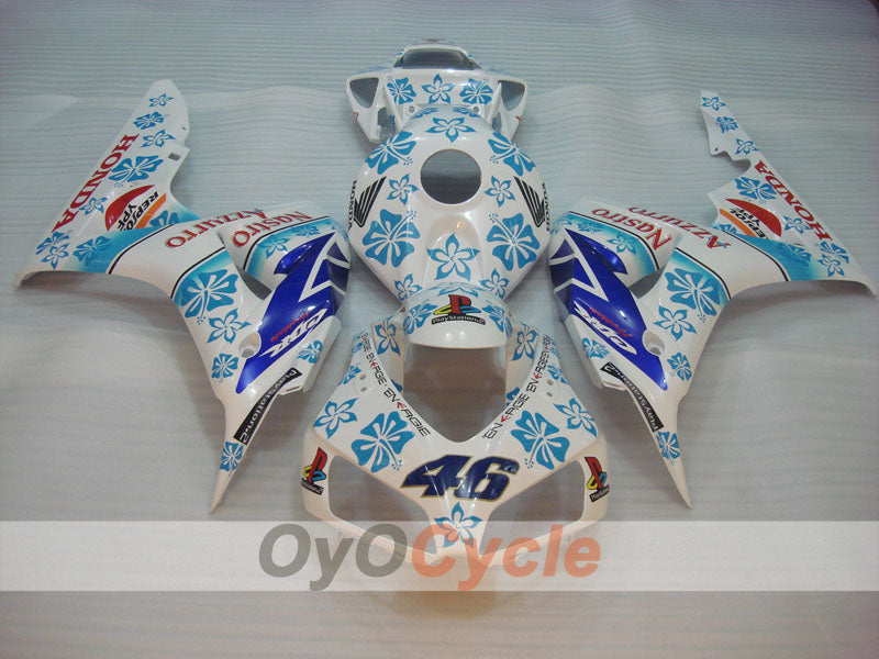Kit carene a iniezione per CBR1000RR 06-07 - Blu, Bianco - Nastro Azzurro #OYO87900621 Immagine secondaria del prodotto