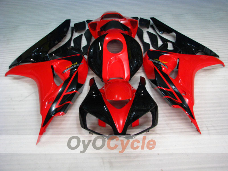 Kit carene a iniezione per CBR1000RR 06-07 - Rosso, Nero - Stile di fabbrica #OYO87900629 Immagine secondaria del prodotto