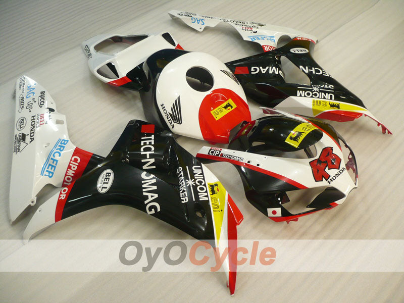 Kit carene a iniezione per CBR1000RR 06-07 - Bianco, Nero - Stile di fabbrica #OYO87900630 Immagine principale del prodotto