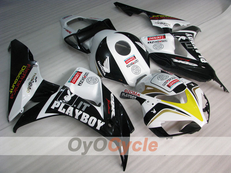 Kit carene a iniezione per CBR1000RR 06-07 - Bianco, Nero - PlayBoy #OYO87900634 Immagine principale del prodotto