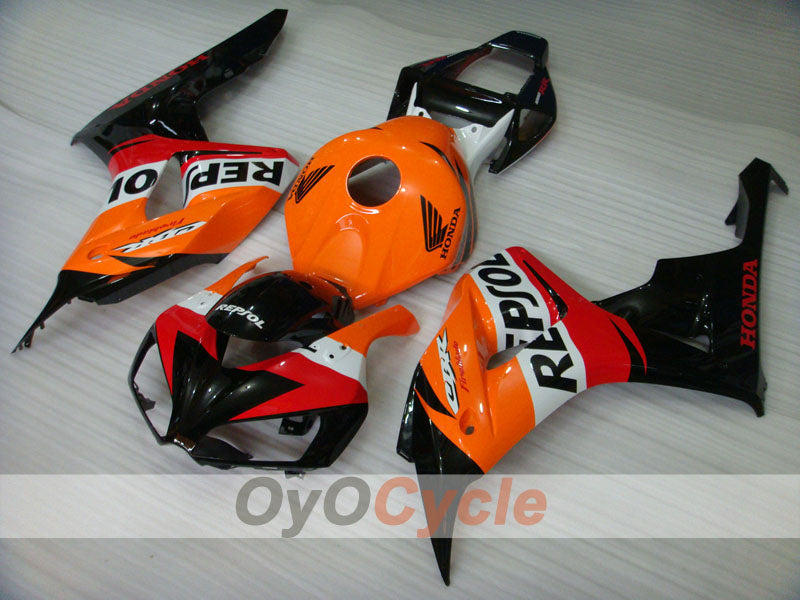 Kit carene a iniezione per CBR1000RR 06-07 - Arancione, Nero - Repsol #OYO87900642 Immagine secondaria del prodotto