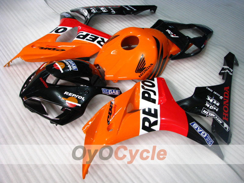 Carene a iniezione per CBR1000RR 06-07 - Arancione, Nero - Repsol #OYO87900644 Immagine secondaria del prodotto