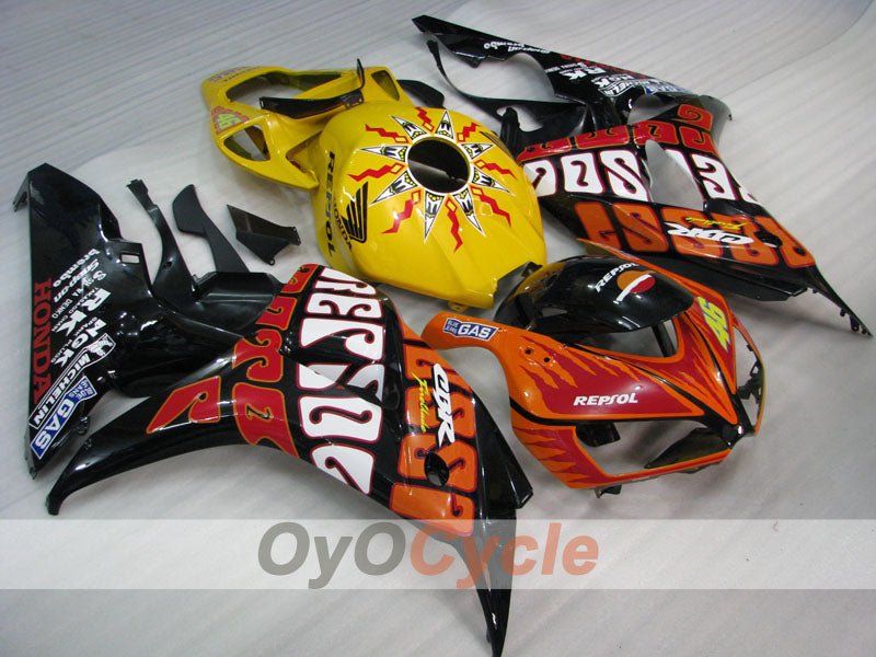 Kit carene a iniezione per CBR1000RR 06-07 - Giallo, Nero - Rossi #OYO87900645 Immagine principale del prodotto
