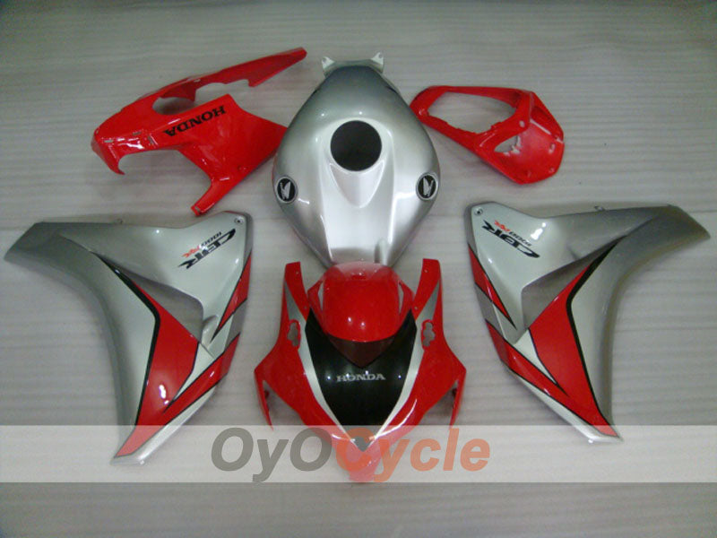 Kit carene a iniezione per CBR1000RR 08-11 - Rosso, Argento - Fireblade #OYO87900670 Immagine secondaria del prodotto