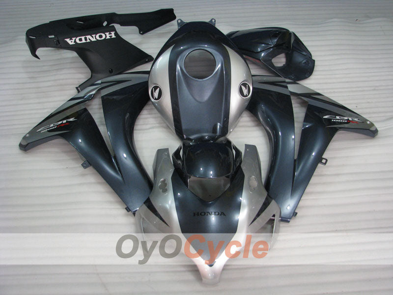 Kit carene a iniezione per CBR1000RR 08-11 - Nero, argento - Fireblade #OYO87900675 Immagine secondaria del prodotto