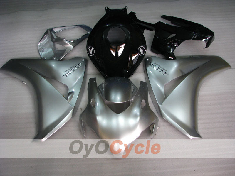Kit carenatura a iniezione per CBR1000RR 08-11 - Nero, Argento - Fireblade #OYO87900680 Immagine secondaria del prodotto