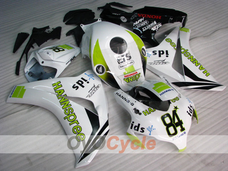Kit carene a iniezione per CBR1000RR 08-11 - Bianco, Nero - HANN Spree #OYO87900686 Immagine principale del prodotto