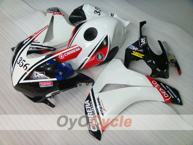 Kit carena a iniezione per CBR1000RR 08-11 - Bianco, Nero - Lee #OYO87900696 Immagine secondaria del prodotto
