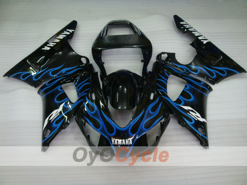 Carene a iniezione per YZF-R1 98-99 - Blu, Nero - Fiamma #OYO87900741 Immagine secondaria del prodotto