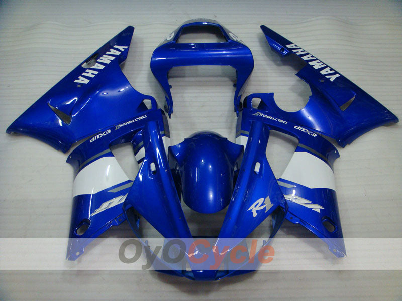 Kit carenatura a iniezione per YZF-R1 98-99 - Blu, Bianco - Stile Factory #OYO87900745 Immagine secondaria del prodotto