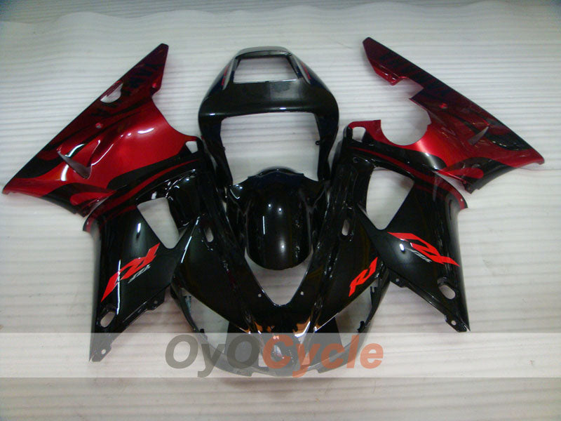 Kit carene a iniezione per YZF-R1 98-99 - Rosso, Nero - Stile di fabbrica #OYO87900751 Immagine secondaria del prodotto