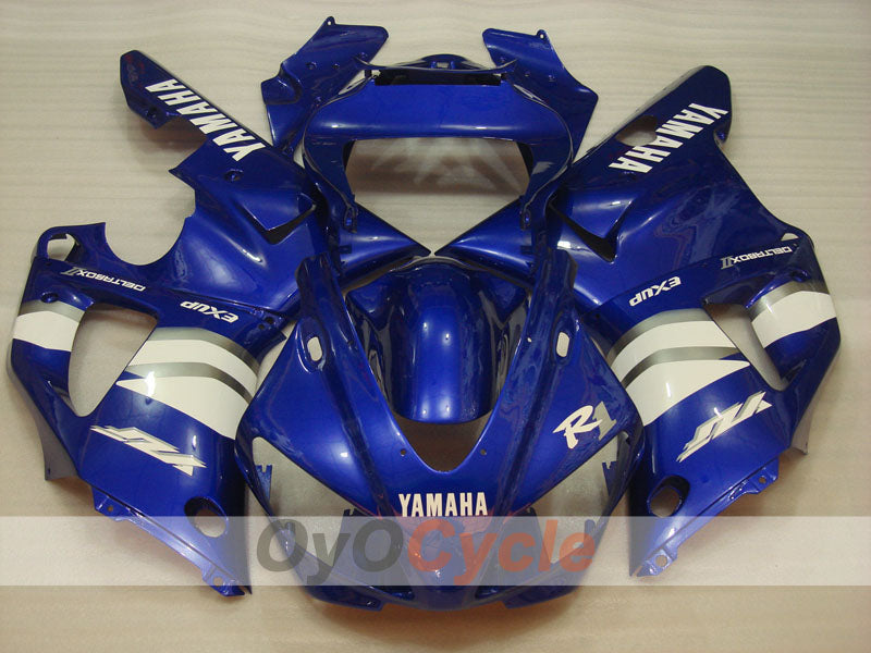 Kit carene a iniezione per YZF-R1 98-99 - Viola, Bianco - Stile Fabbrica #OYO87900754 Immagine secondaria del prodotto
