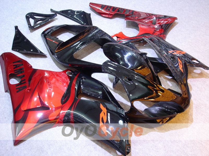Kit carene a iniezione per YZF-R1 00-01 - Nero - Stile Factory #OYO87900778 Immagine principale del prodotto