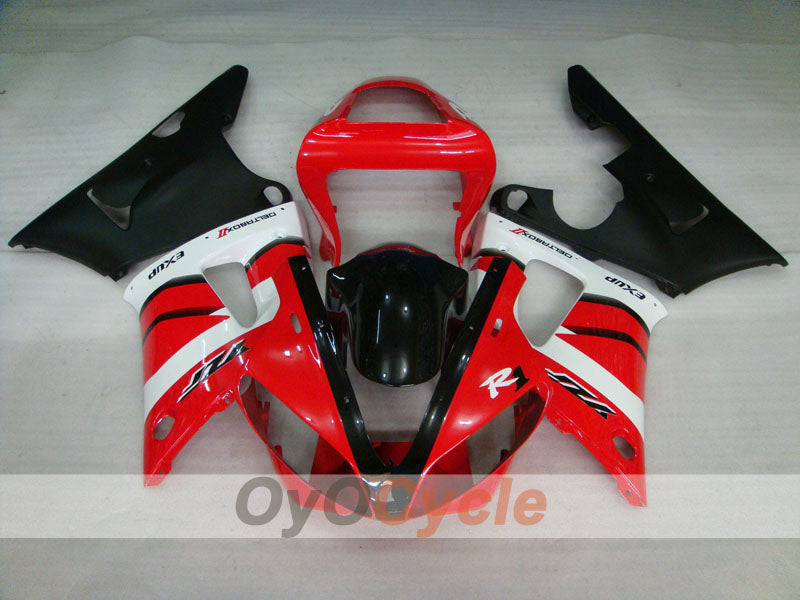 Kit Carene a Iniezione per YZF-R1 00-01 - Rosso, Bianco - Stile Originale #OYO87900779 Immagine secondaria del prodotto