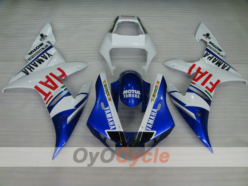 Kit carene a iniezione per YZF-R1 02-03 - Blu, Bianco - FIAT, MICHELIN, MOTUL #OYO87900791 Immagine secondaria del prodotto