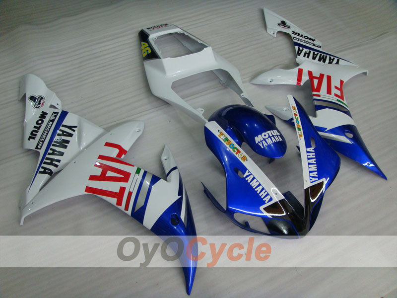 Kit carene a iniezione per YZF-R1 02-03 - Blu, Bianco - FIAT, MICHELIN, MOTUL #OYO87900791 Immagine principale del prodotto
