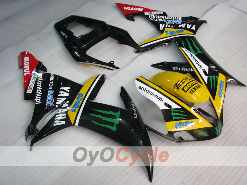 Kit Carene a Iniezione per YZF-R1 02-03 - Giallo, Nero - Monster #OYO87900801 Immagine principale del prodotto