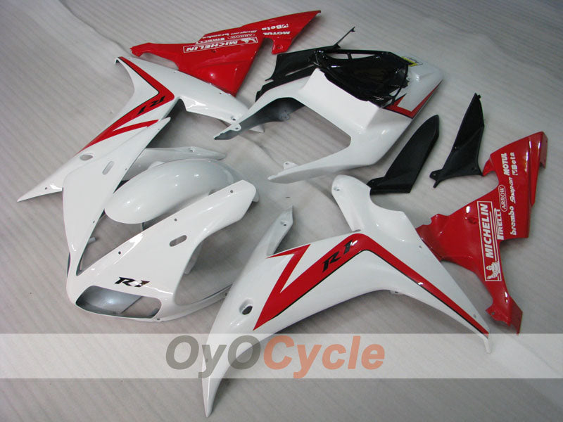 Kit carenatura a iniezione per YZF-R1 02-03 - Rosso, Bianco - Stile Fabbrica #OYO87900803 Immagine secondaria del prodotto