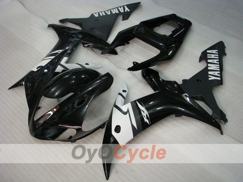 Kit carene a iniezione per YZF-R1 02-03 - Bianco, Nero - Stile di fabbrica #OYO87900811 Immagine secondaria del prodotto