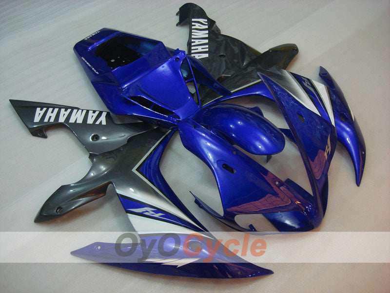 Kit carene a iniezione per YZF-R1 02-03 - Blu, Argento - Stile originale #OYO87900813 Immagine principale del prodotto