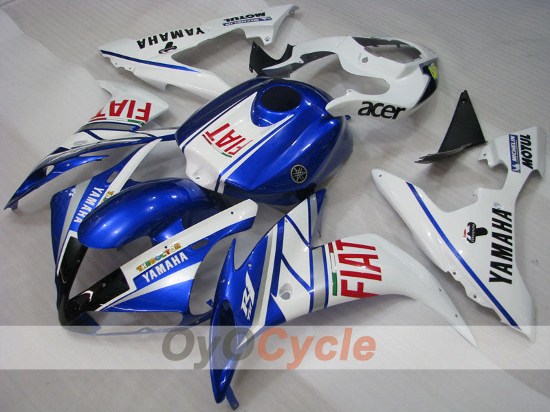 Kit carenatura a iniezione per YZF-R1 04-06 - Blu, Bianco - FIAT, MOTUL #OYO87900822 Immagine principale del prodotto