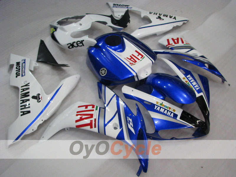 Kit carenatura a iniezione per YZF-R1 04-06 - Blu, Bianco - FIAT, MOTUL #OYO87900822 Immagine secondaria del prodotto