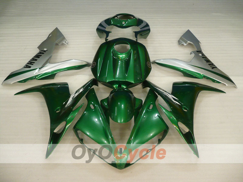 Kit carene a iniezione per YZF-R1 04-06 - Verde, Argento - Stile Fabbrica #OYO87900841 Immagine secondaria del prodotto
