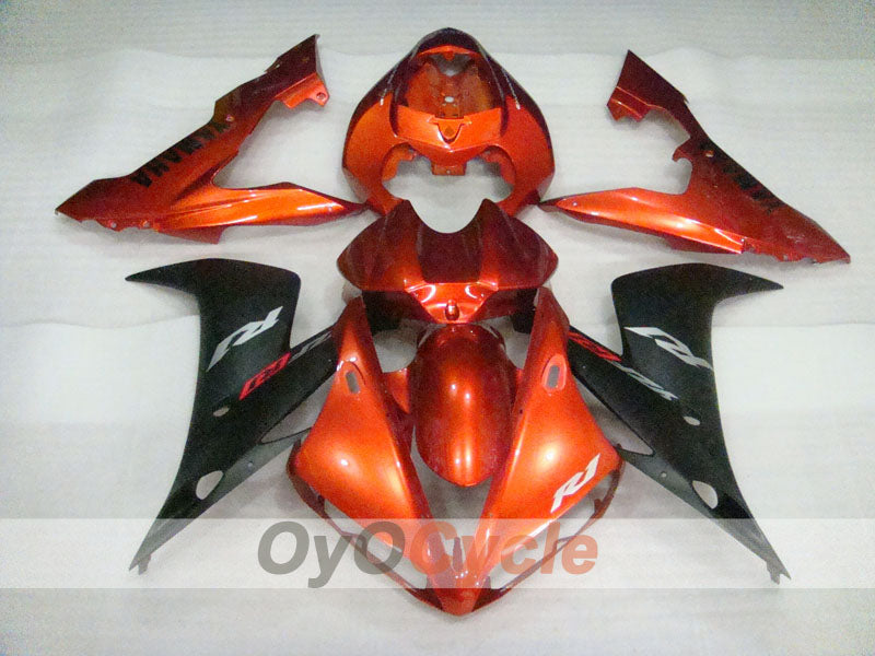 Carenatura a iniezione per YZF-R1 04-06 - Arancione, Nero, Opaco - Stile Factory #OYO87900843 Immagine secondaria del prodotto