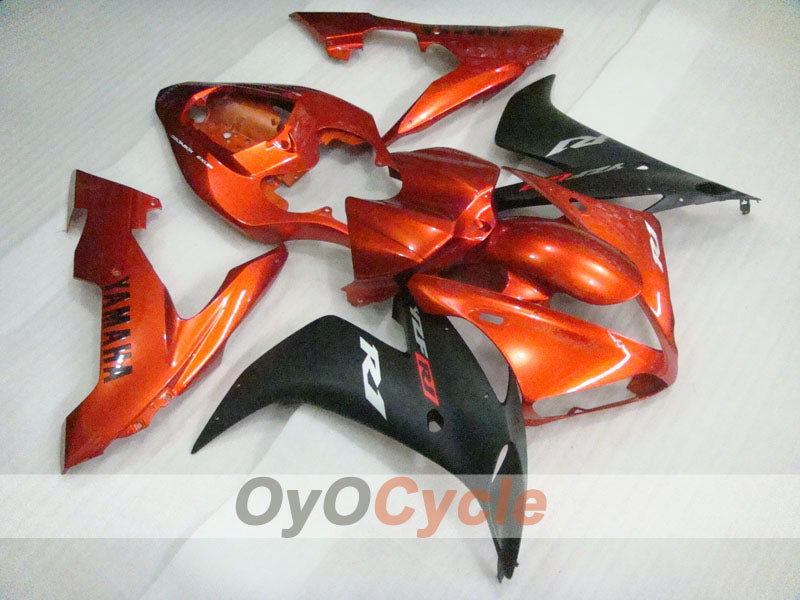 Carenatura a iniezione per YZF-R1 04-06 - Arancione, Nero, Opaco - Stile Factory #OYO87900843 Immagine principale del prodotto