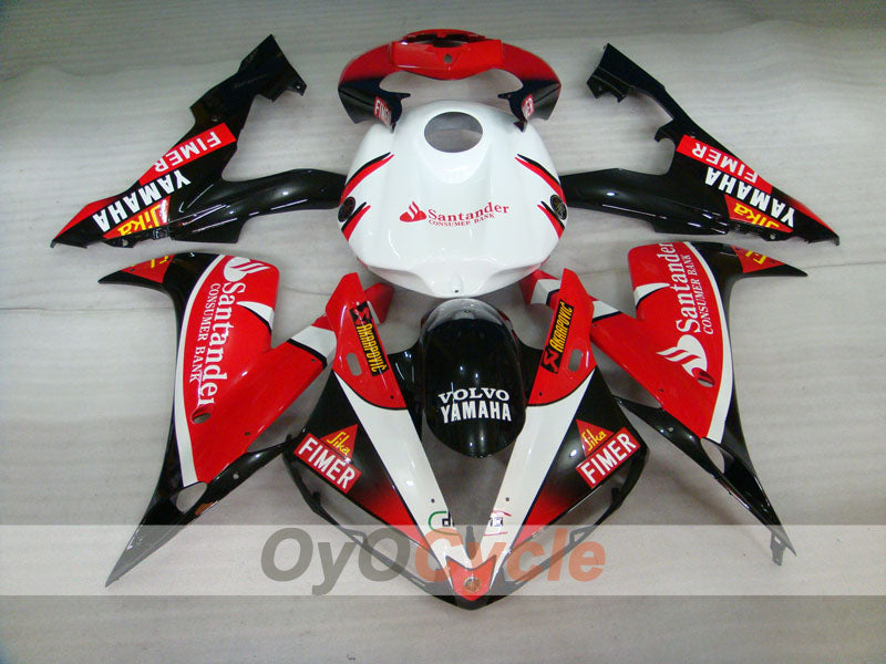 Kit carene a iniezione per YZF-R1 04-06 - Rosso, Nero - Santander #OYO87900849 Immagine secondaria del prodotto