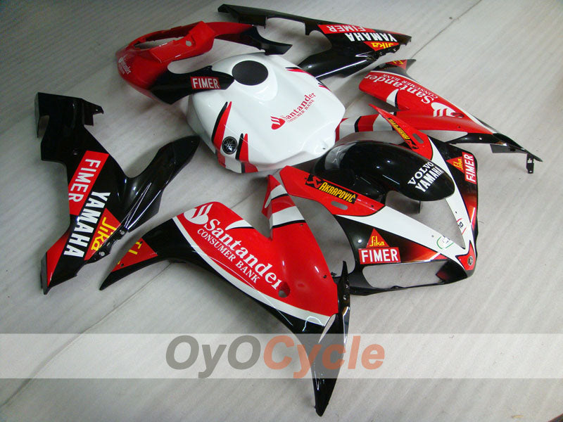 Kit carene a iniezione per YZF-R1 04-06 - Rosso, Nero - Santander #OYO87900849 Immagine principale del prodotto
