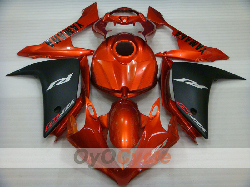 Kit carene a iniezione per YZF-R1 07-08 - Arancione, Nero, Opaco - Stile originale #OYO87900870 Immagine secondaria del prodotto